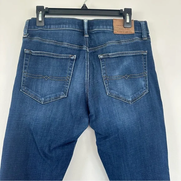 Men's Lucky Brand Blue Jeans Size 31/32 - Picture 5 of 7